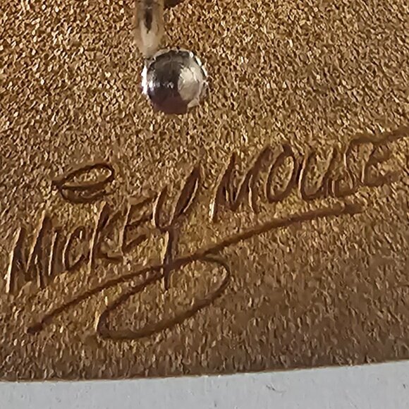 DISNEY Pin Trading ~ Mickey Mouse Club Ears ~ Flocked/Autograph/3D ~ 2004 - Picture 8 of 10